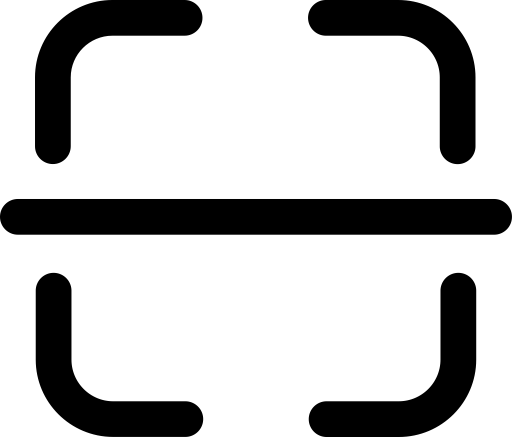 Scan svg vector icon