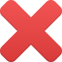 delete icon