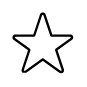 favorite, slim star, star, stars icon