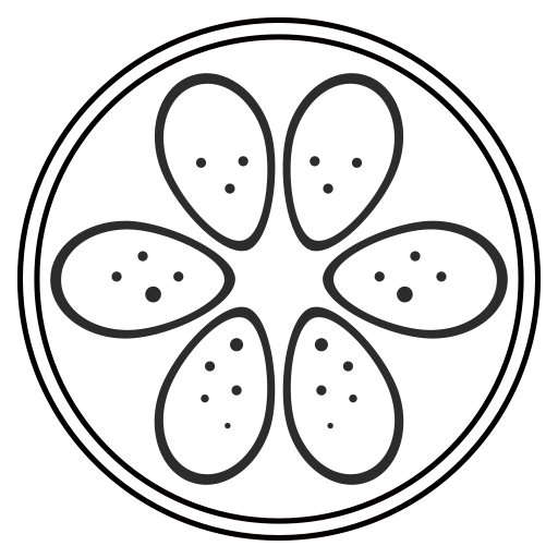 Grapefruit svg vector icon
