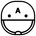 avangers, captain america, hero, marvel svg vector icon