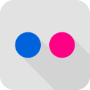 flickr svg vector icon