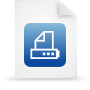 blue, document, file, paper icon