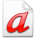 font,type icon