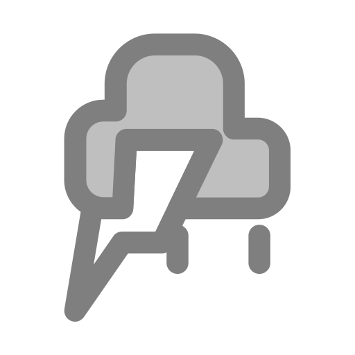 Thunderstorm svg vector icon