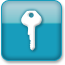 bluestyle,key icon