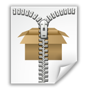 file, zip icon