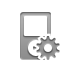 ipod,gear icon