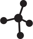 atom svg vector icon