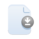 document, download, file, filetype, paper svg vector icon