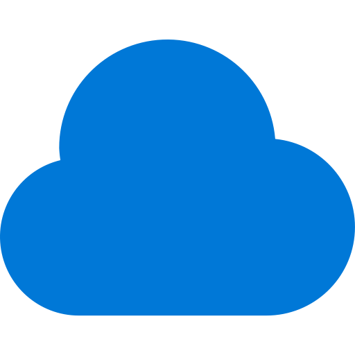 Document Cloud Disk svg vector icon