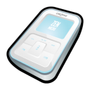 creative,zen,micro,white,mp3 player,ipod icon