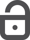stroke, unlock svg vector icon