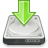 disk, download, guardar, save icon