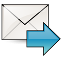 gnome,stock,mail,fwd,envelop,message,email,letter icon