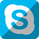 skype svg vector icon
