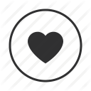 bookmark, favorite, favorites, favourite, heart, like, love icon