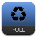 trash,recycle bin icon