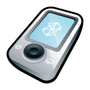 microsoft,zune,white,mp3 player,ipod icon
