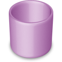 trash,purple,empty,blank,recycle bin icon