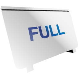 full,trash,recycle bin icon