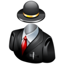 invisible, suit icon