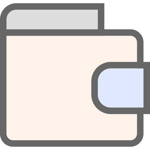 Wallets svg vector icon