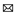 email,black icon