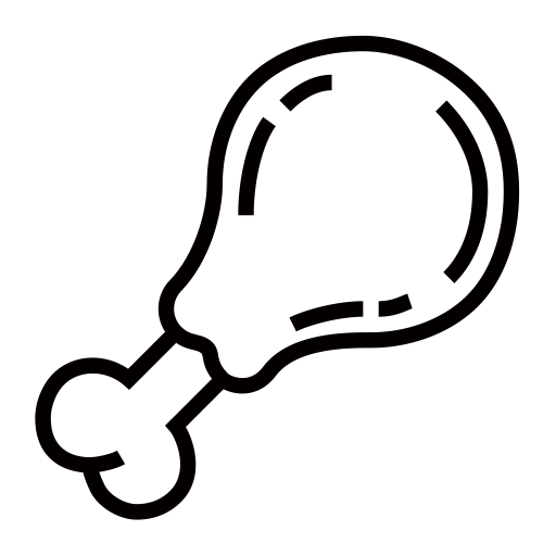 Drumsticks svg vector icon