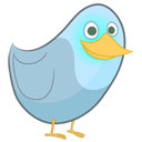 squidge,animal,bird,twitter,social network,social,sn icon