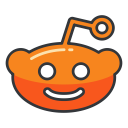 internet, media, network, online, reddit, social svg vector icon