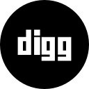 digg, media, news, photography, social, video svg vector icon