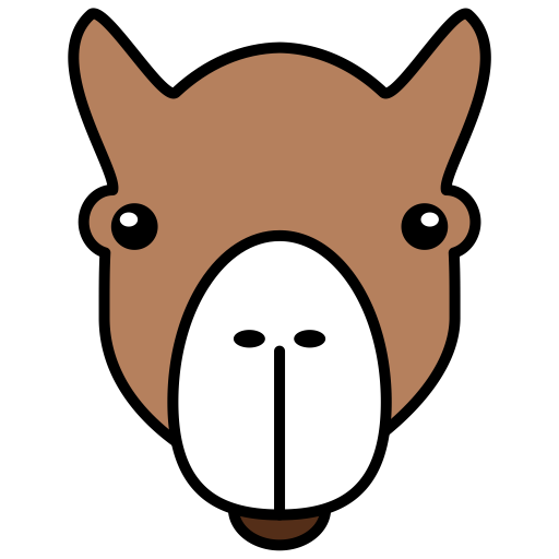 Donkey svg vector icon