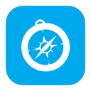 metroui, safari icon
