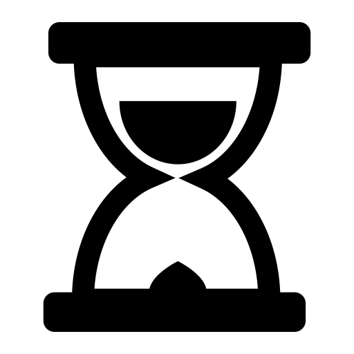 Hourglass svg vector icon