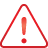 basic, exclamation, red icon
