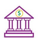 bank, , money svg vector icon