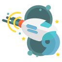 alien, gun, laser, pistol, ray, space, weapon svg vector icon