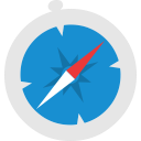 browser, safari, web browser svg vector icon