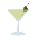 dinner, drink, lunch, martini, restaurant, vegetables svg vector icon