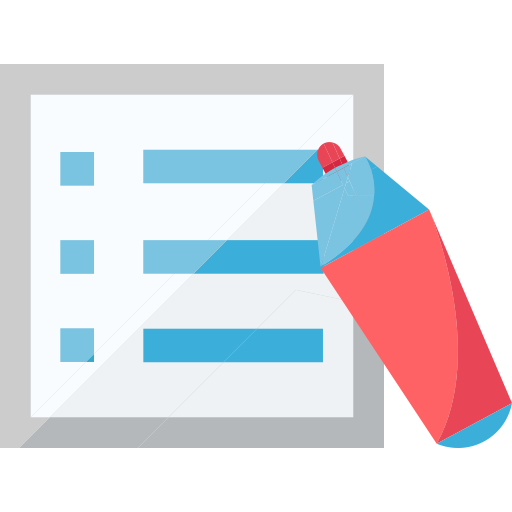 Project Evaluation svg vector icon