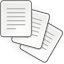 gnome,emblem,document,file,paper icon