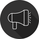 announcement, calling, music, speaker svg vector icon