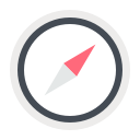 browser, media, network, safari, social, web svg vector icon
