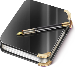 notebook,boy icon
