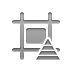 match,width,height,pyramid icon
