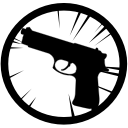 avangers, black widow, marvel, weapon svg vector icon