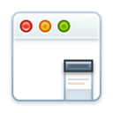 app, application, browser, layout, web, window icon