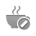 coffee,cancel icon