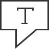 3, speech icon